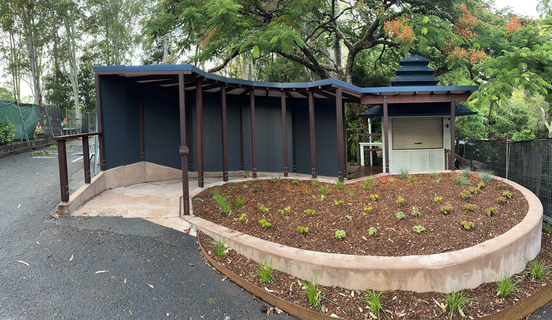 New Entrance Structure | Crystal Castle Byron Bay