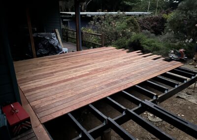 Weathered Deck in Need of Replacement
